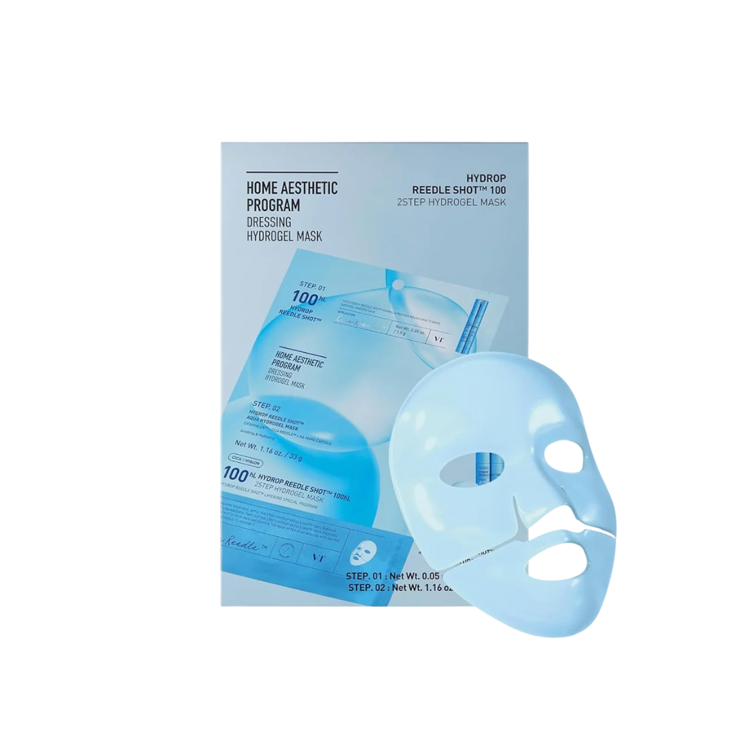 Hydrop Reedle Hot 100hL 2 Step Hydrogel Mask