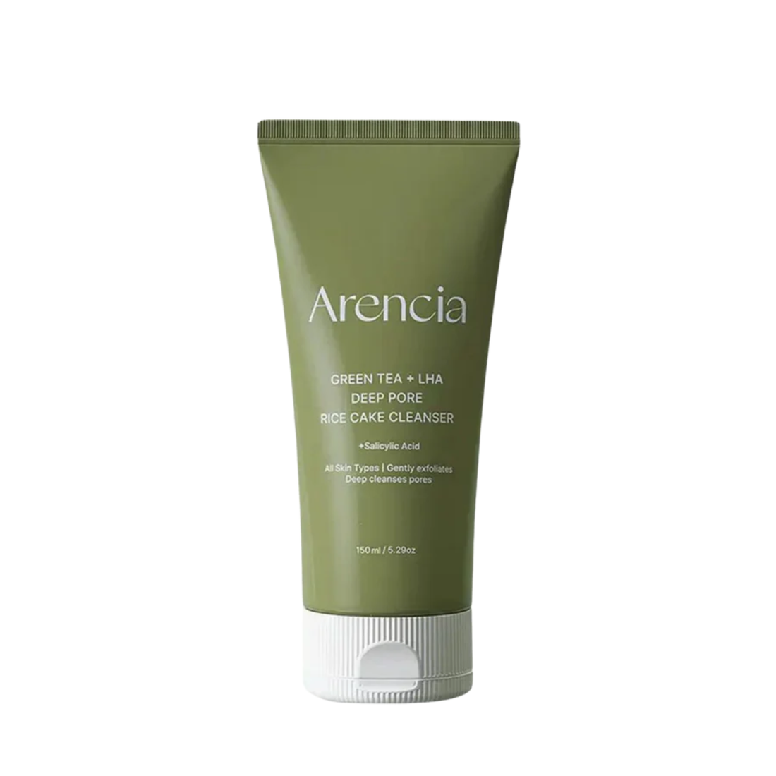 Green Tea + LHA Deep Pore Rice Cake Cleanser