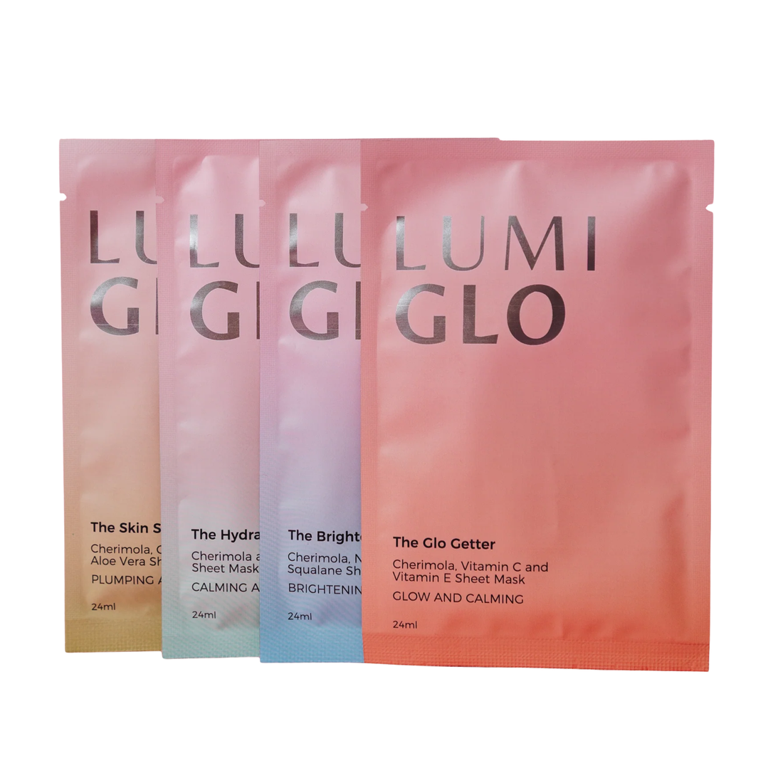 The Glo Getter Sheet Mask Set