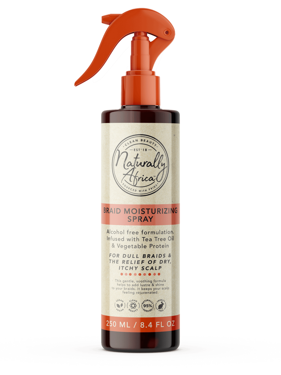 Tea Tree Oil & Vegetable Protein Braids Moisturizing Spray