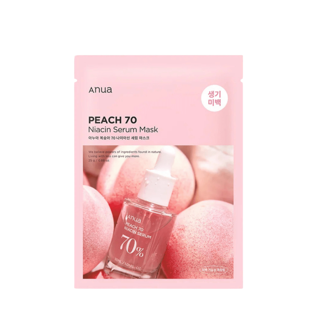 Peach Niacin Mask – Brightening & Hydrating Sheet Mask