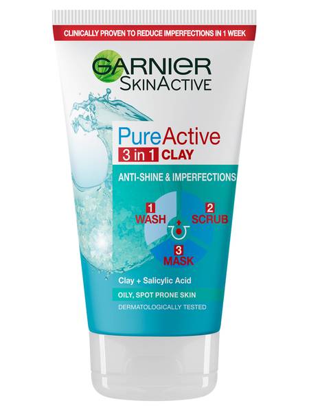 Pure Active 3 In 1 Clay Mask