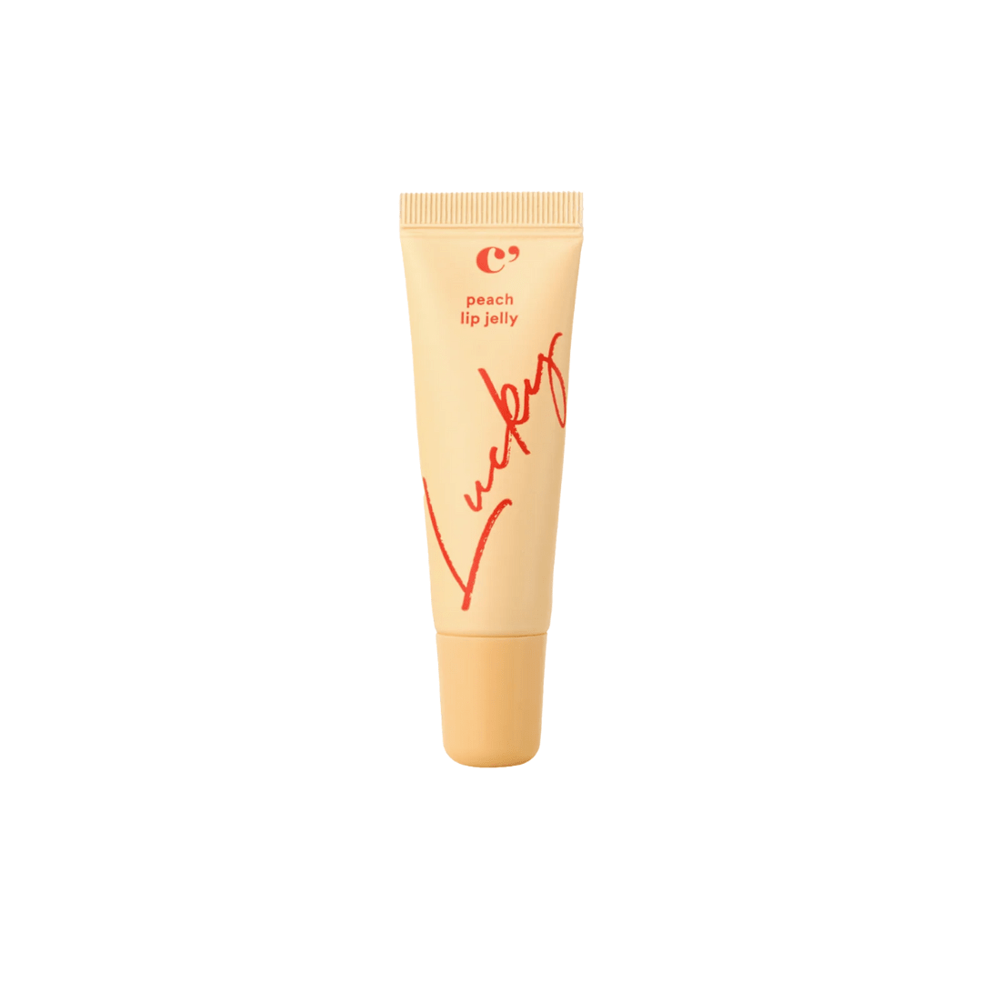 Lucky Lip Jelly Peach – Hydrating Tinted Lip Gloss