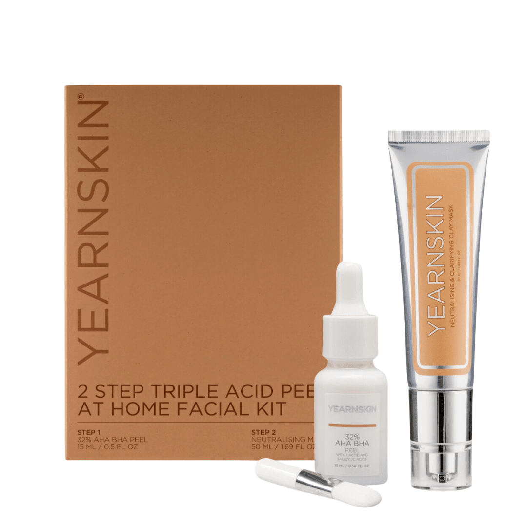 2 Step Triple Acid Peel at Home Facial Kit