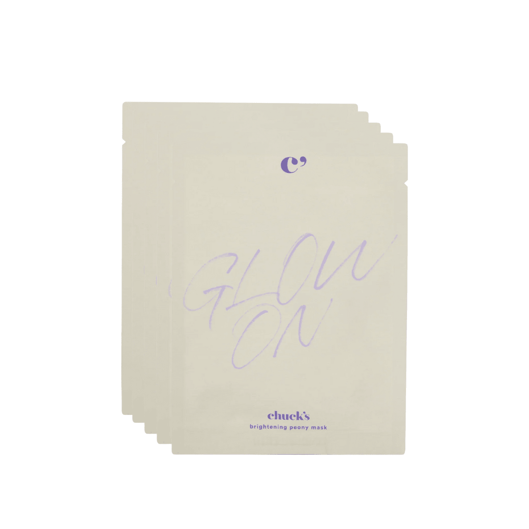 Glow On Brightening Peony Mask – Radiance & Hydration