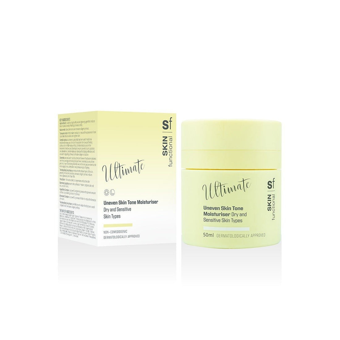 Ultimate Uneven Skin Tone Moisturiser Dry, Sensitive Skin