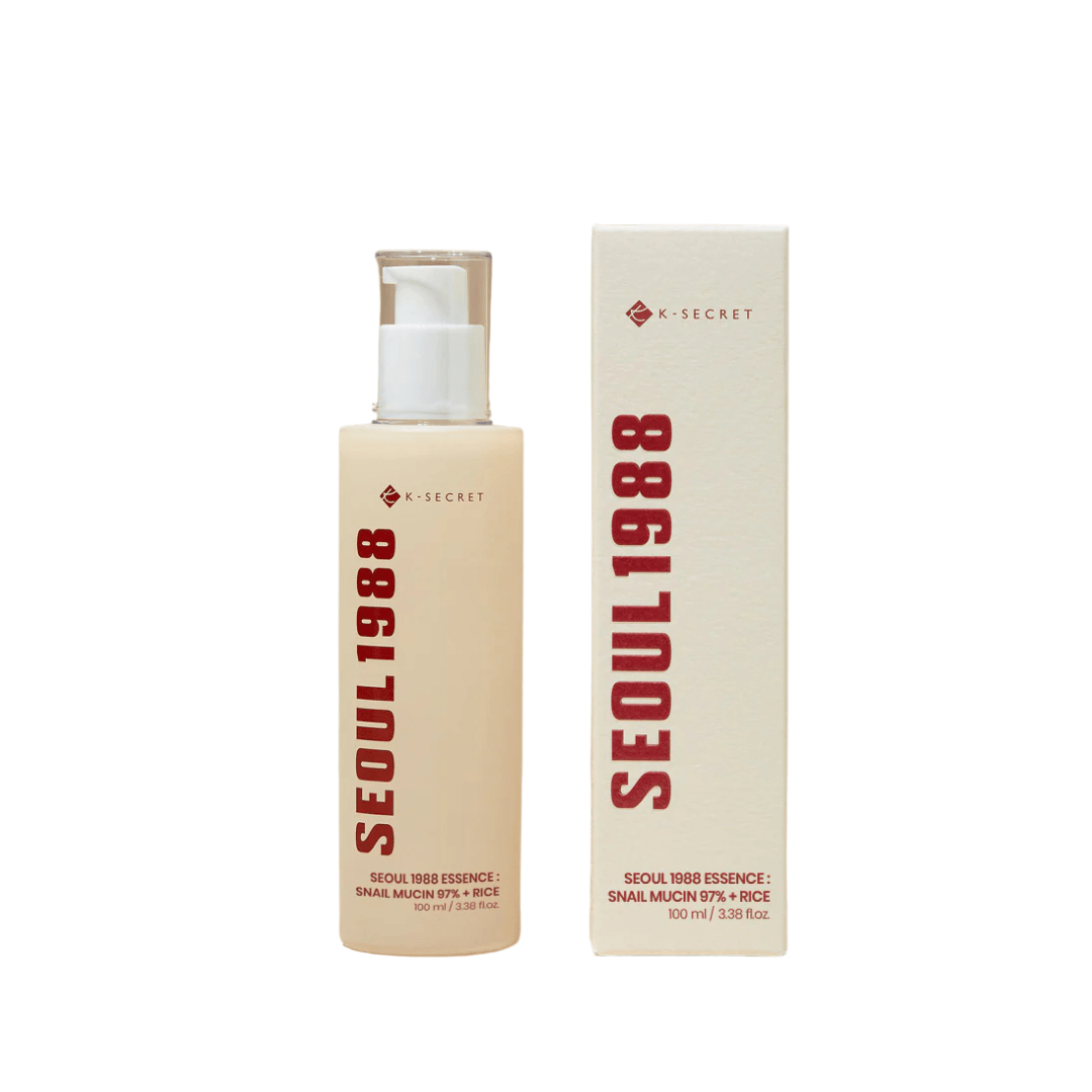 SEOUL 1988 Essence – 97% Snail Mucin & Rice