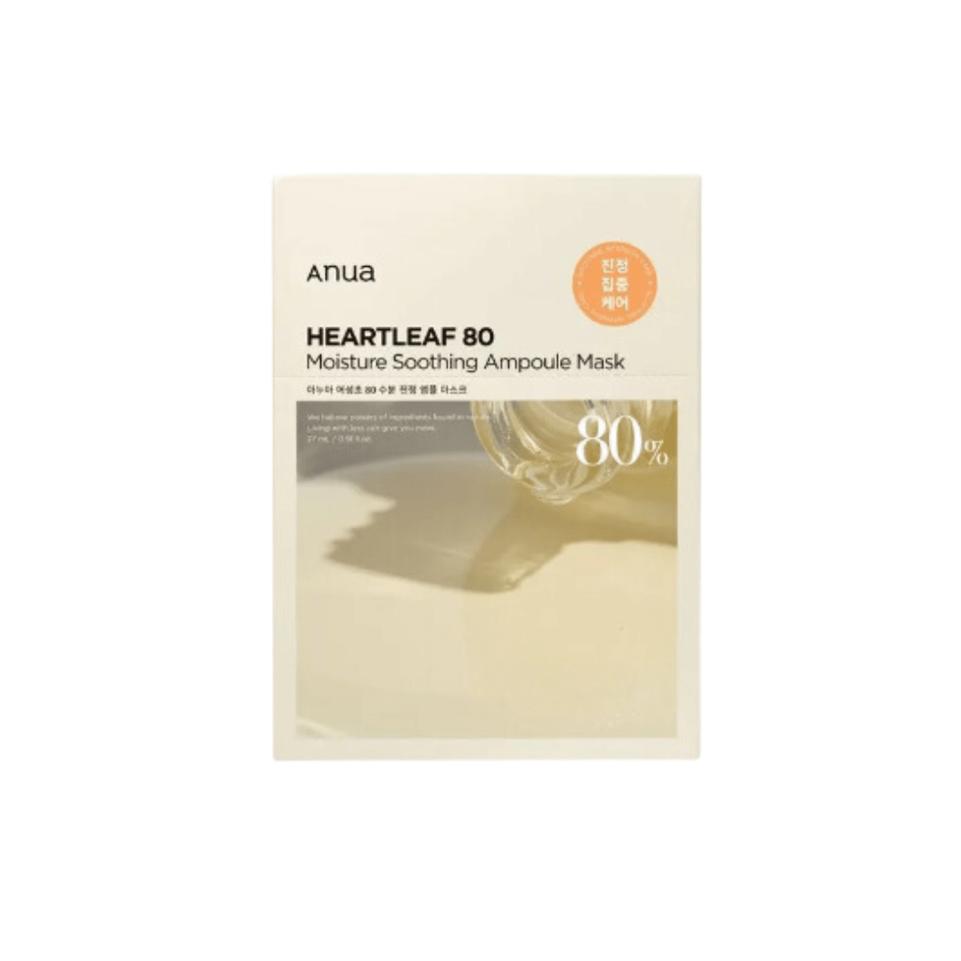 Heartleaf 80 Moisture Soothing Ampoule Mask