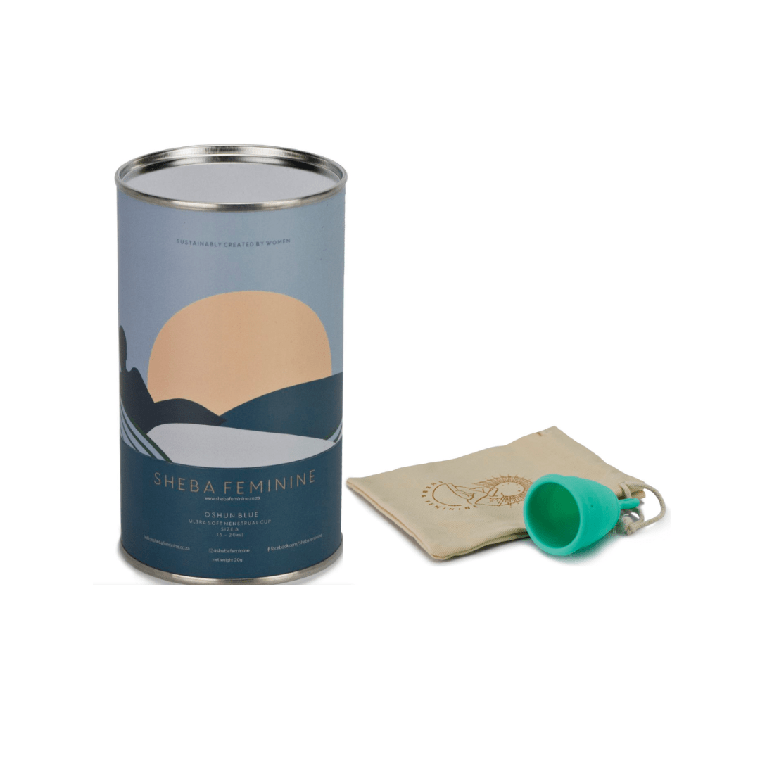 Oshun Blue Menstrual Cup