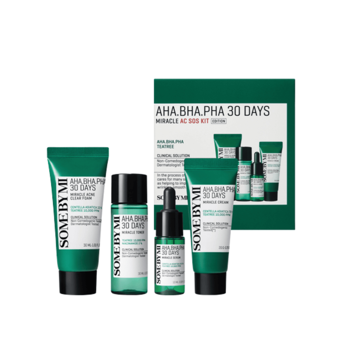 AHA BHA PHA 30 Days Miracle AC SOS Starter Kit