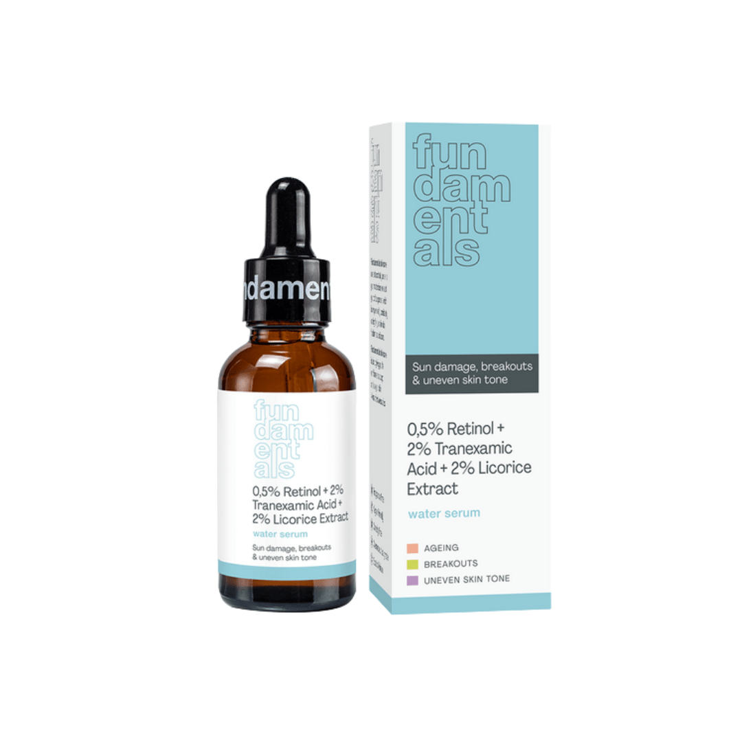 0.5% Retinol + 2% Tranexamic Acid + 2% Licorice Extract Water Serum