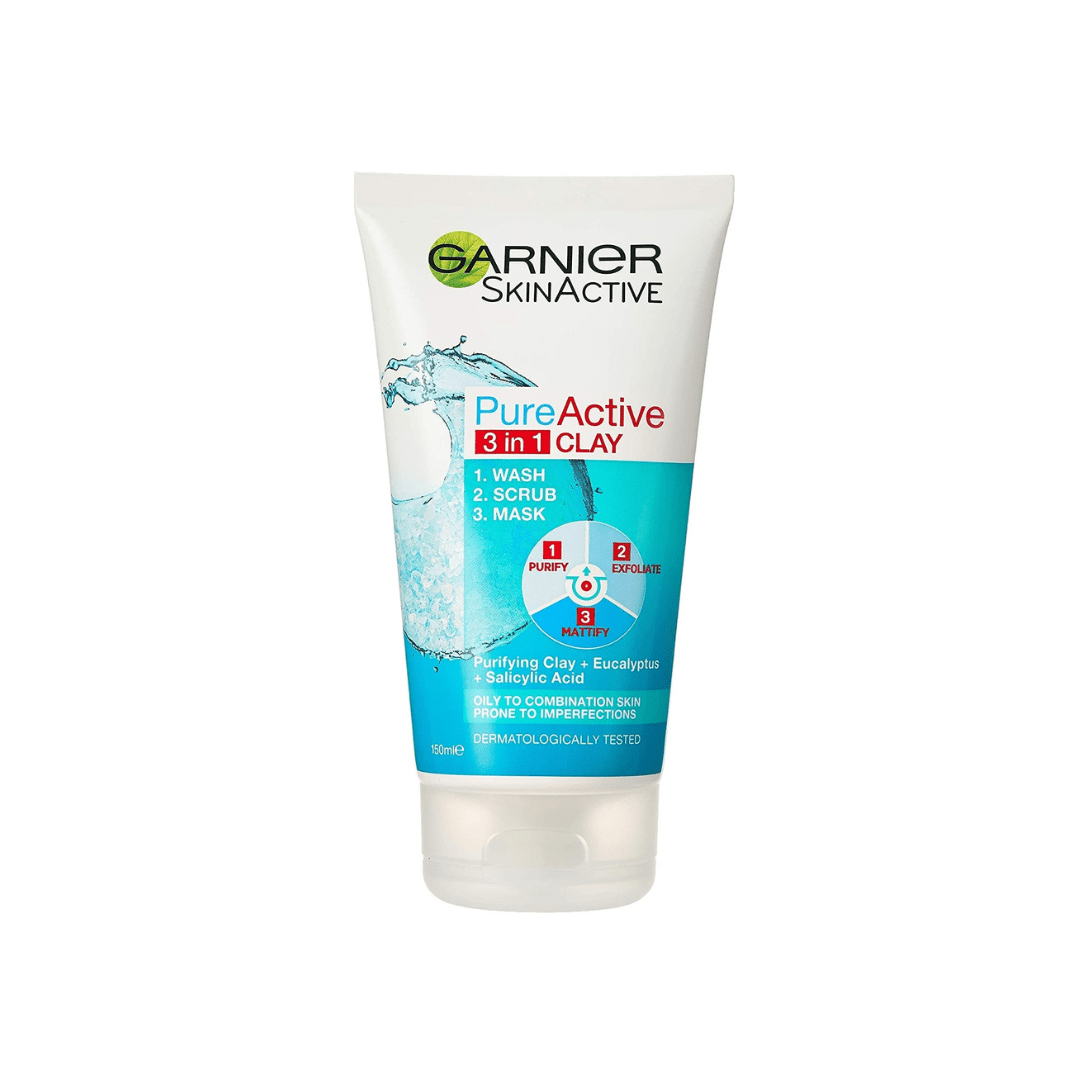 Pure Active 3 In 1 Clay Mask