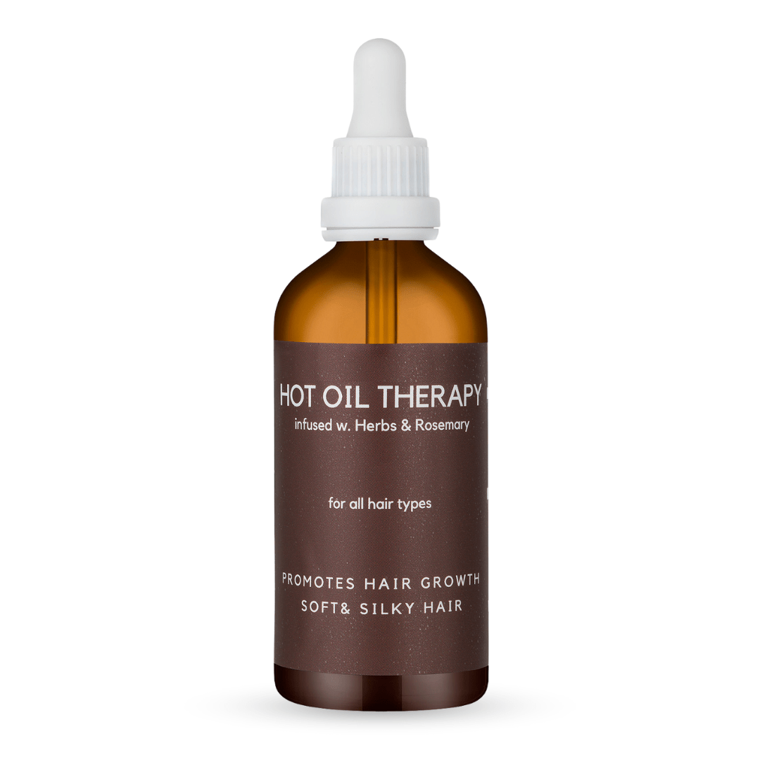 Hot Oil Hair Therapy with Rosemary