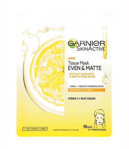 Even & Matte Instant Radiance Tissue Mask